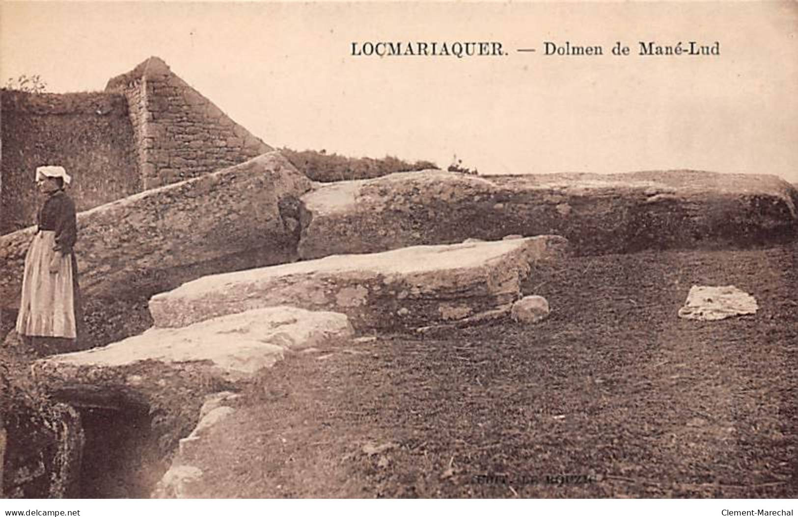 LOCMARIAQUER - Dolmen De Mané Lud - Très Bon état - Locmariaquer