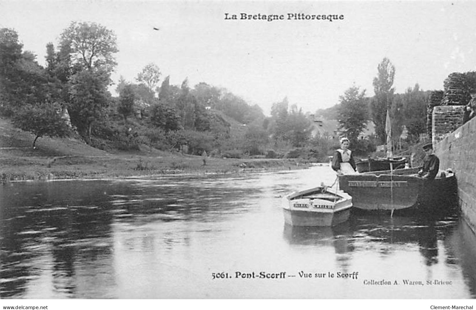 PONT SCORFF - Vue Sur Le Scorff - Très Bon état - Pont Scorff