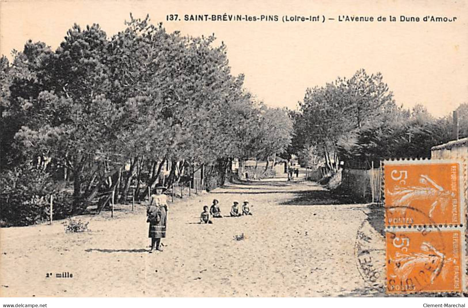 SAINT BREVIN LES PINS - L'Avenue De La Dune D'Amour - Très Bon état - Saint-Brevin-les-Pins