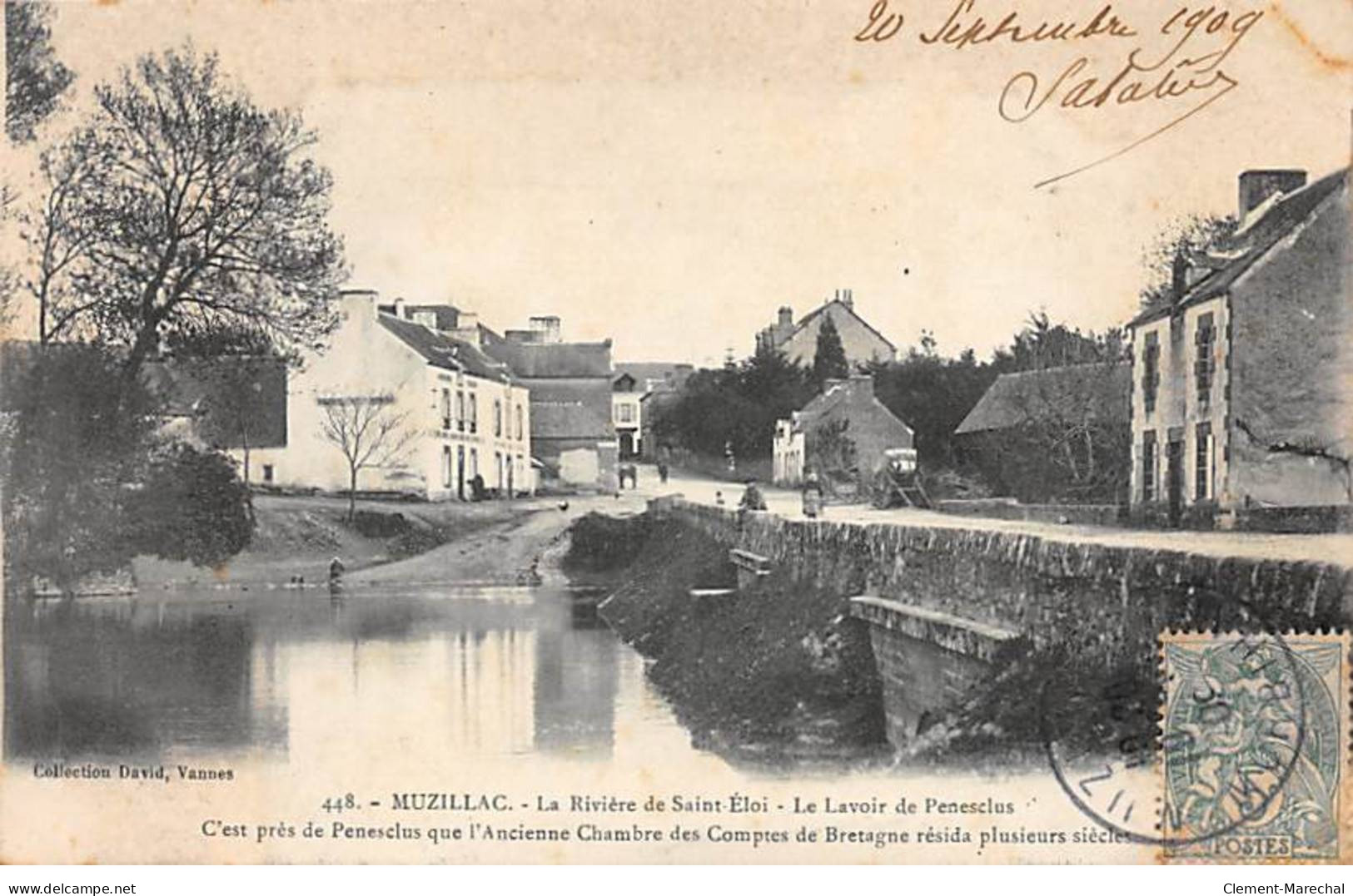 MUZILLAC - La Rivière De Saint Eloi - Très Bon état - Muzillac