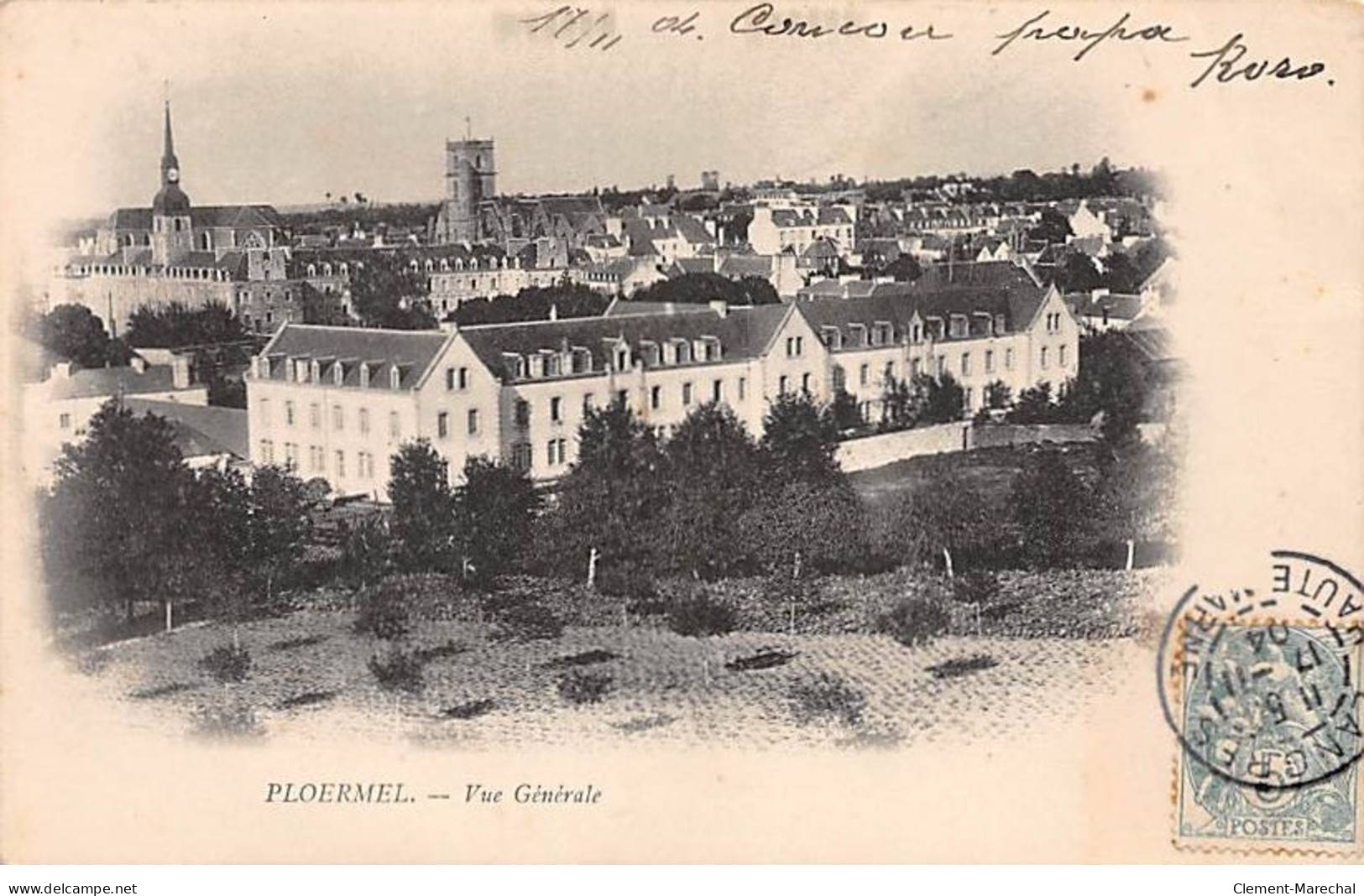 PLOERMEL - Vue Générale - Très Bon état - Ploërmel