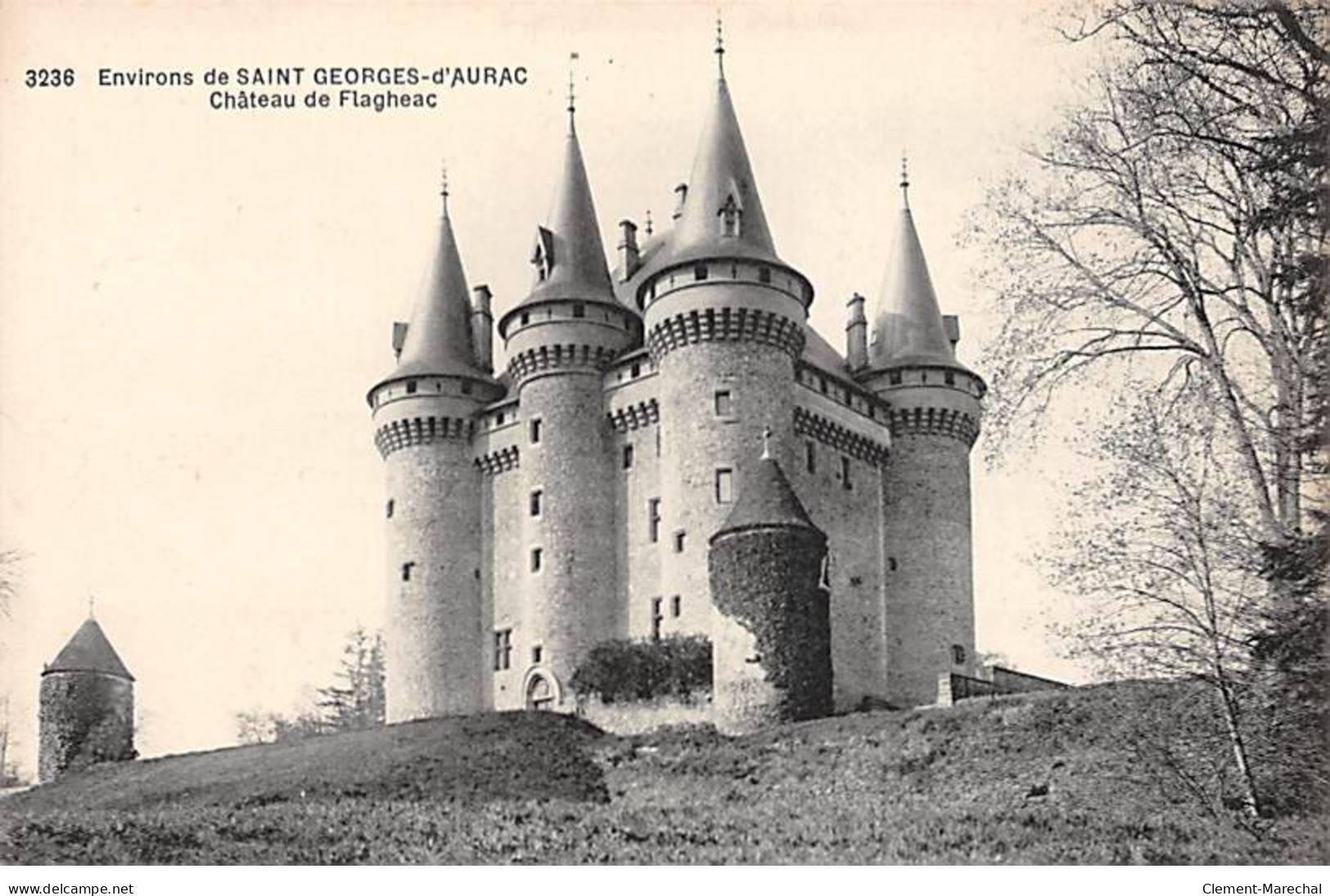 Château De FLAGHEAC - Environs De Saint Georges D'Aurac - Très Bon état - Sonstige & Ohne Zuordnung