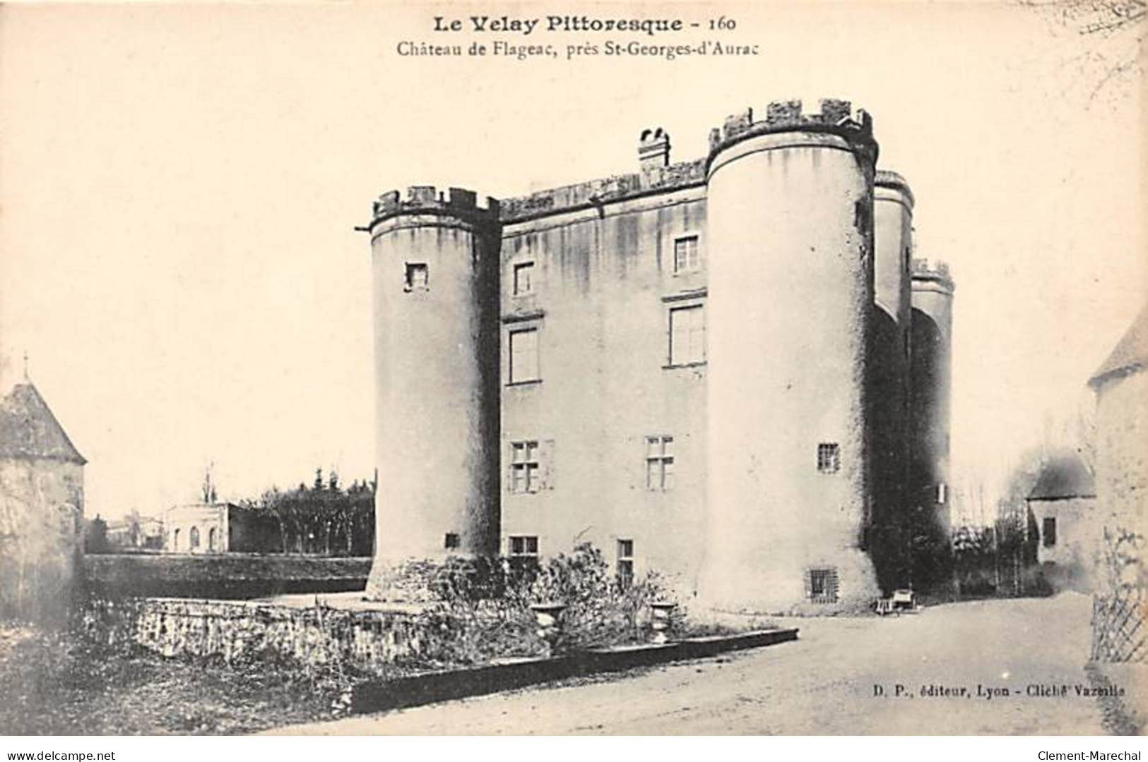 Château De FLAGEAC , Près Saint Georges D'Aurac - Très Bon état - Sonstige & Ohne Zuordnung