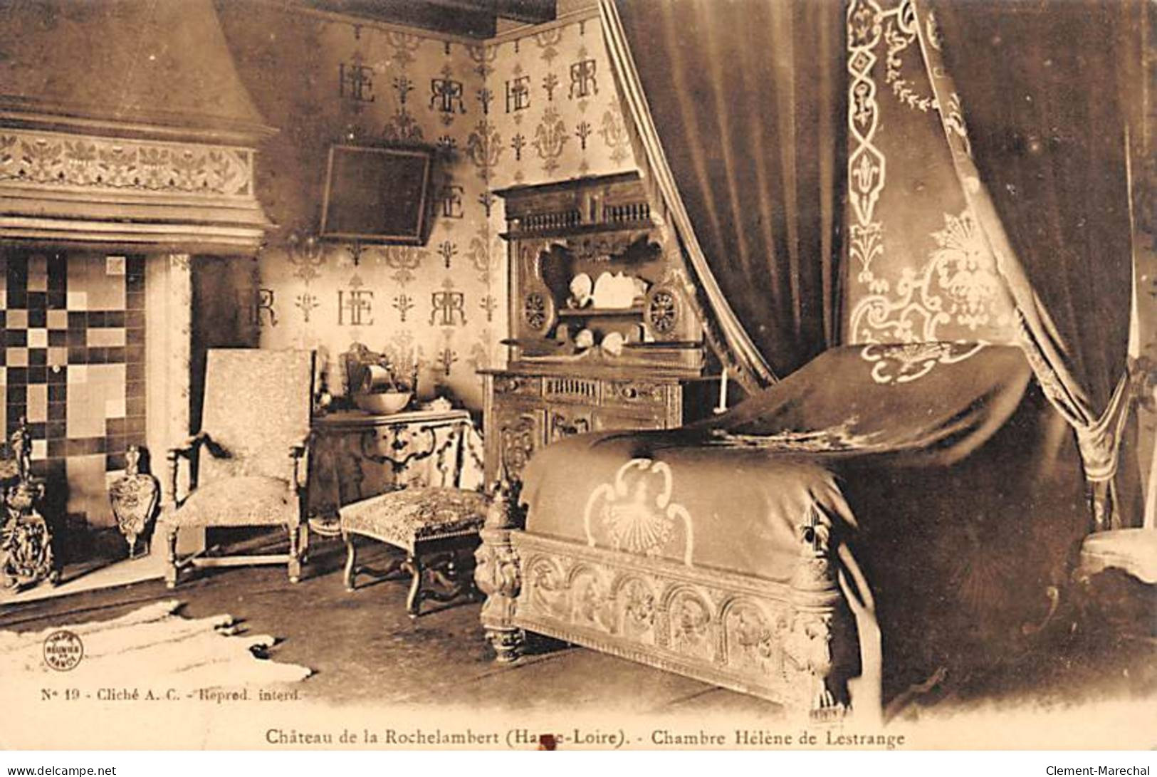 Château De La ROCHELAMBERT - Chambre Helène De Lestrange - Très Bon état - Sonstige & Ohne Zuordnung
