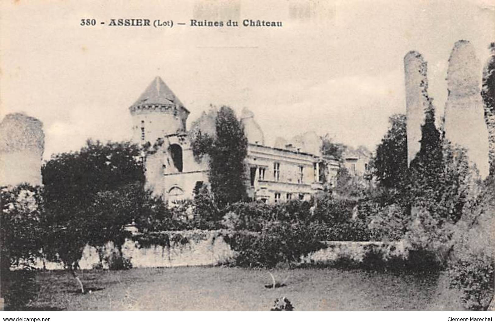 ASSIER - Ruines Du Château - Très Bon état - Assier