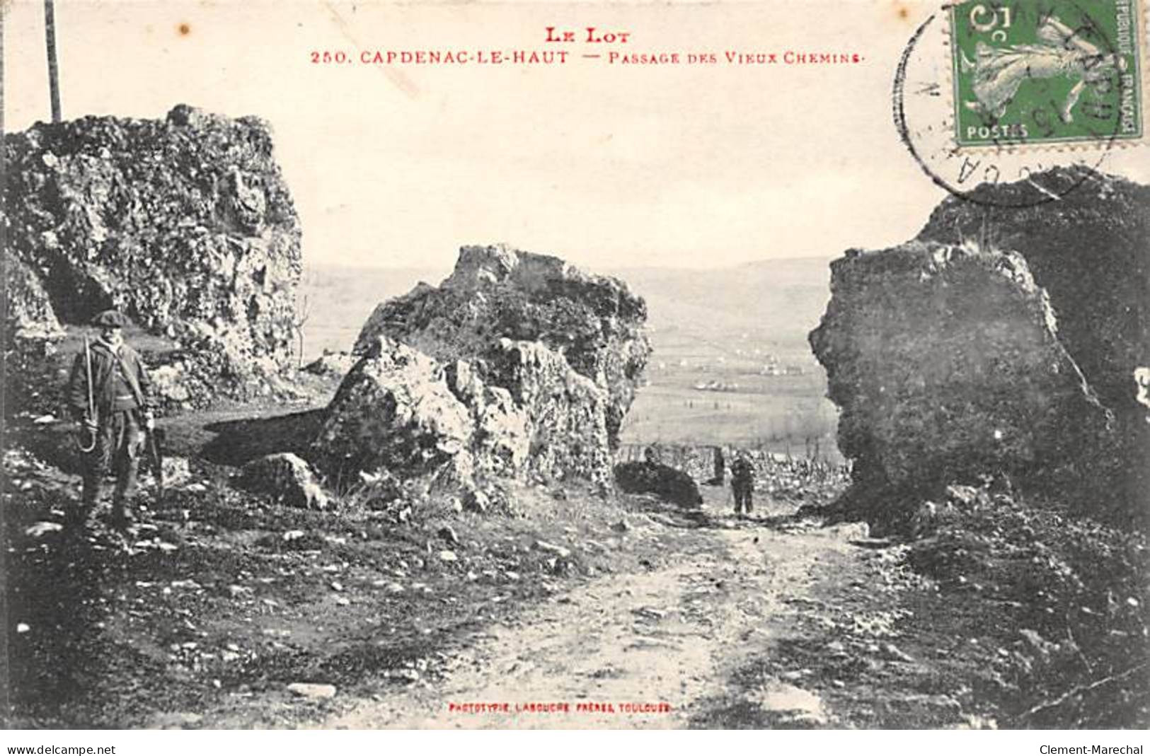 CAPDENAC LE HAUT - Passage Des Vieux Chemins - Très Bon état - Sonstige & Ohne Zuordnung