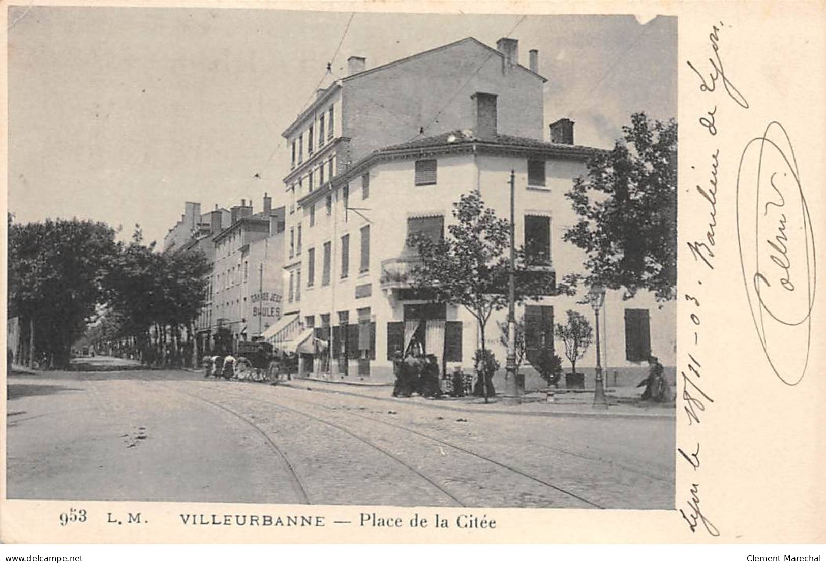 VILLEURBANNE - Place De La Citée - Très Bon état - Villeurbanne