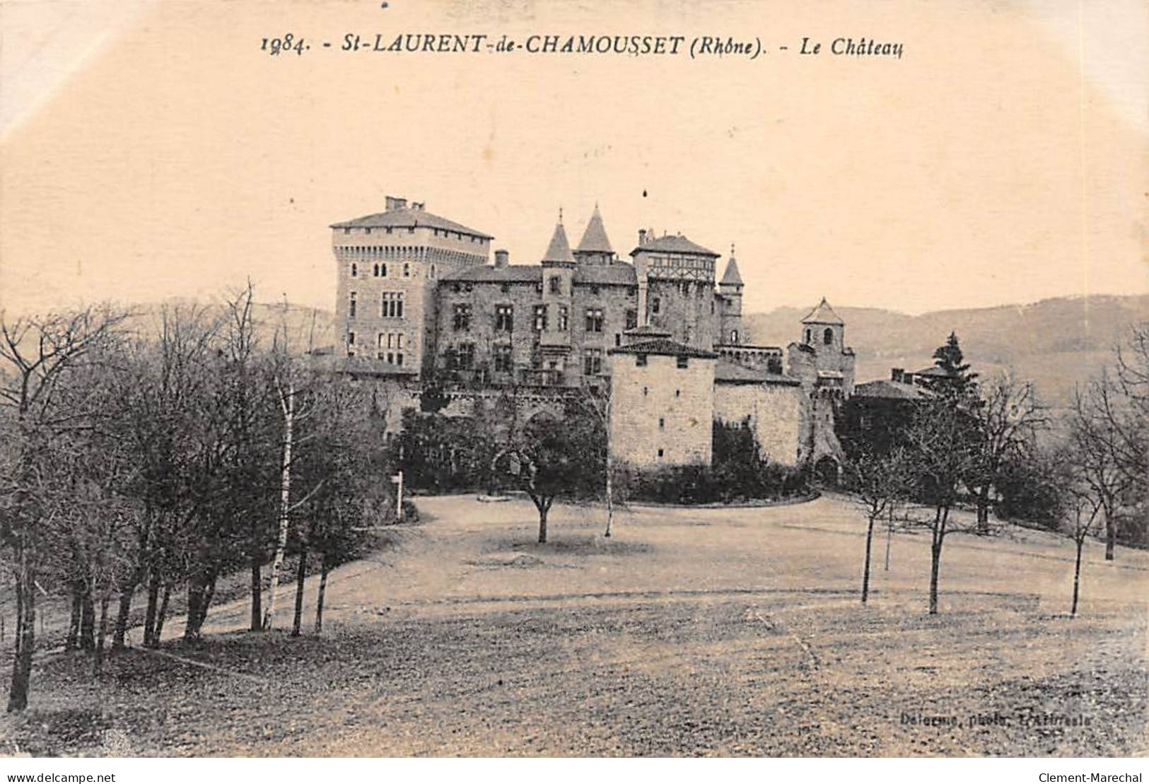 SAINT LAURENT DE CHAMOUSSET - Le Château - Très Bon état - Saint-Laurent-de-Chamousset