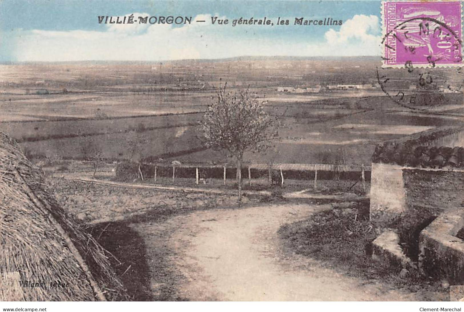 VILLIE MORGON - Vue Générale, Les Marcellins - Très Bon état - Villie Morgon