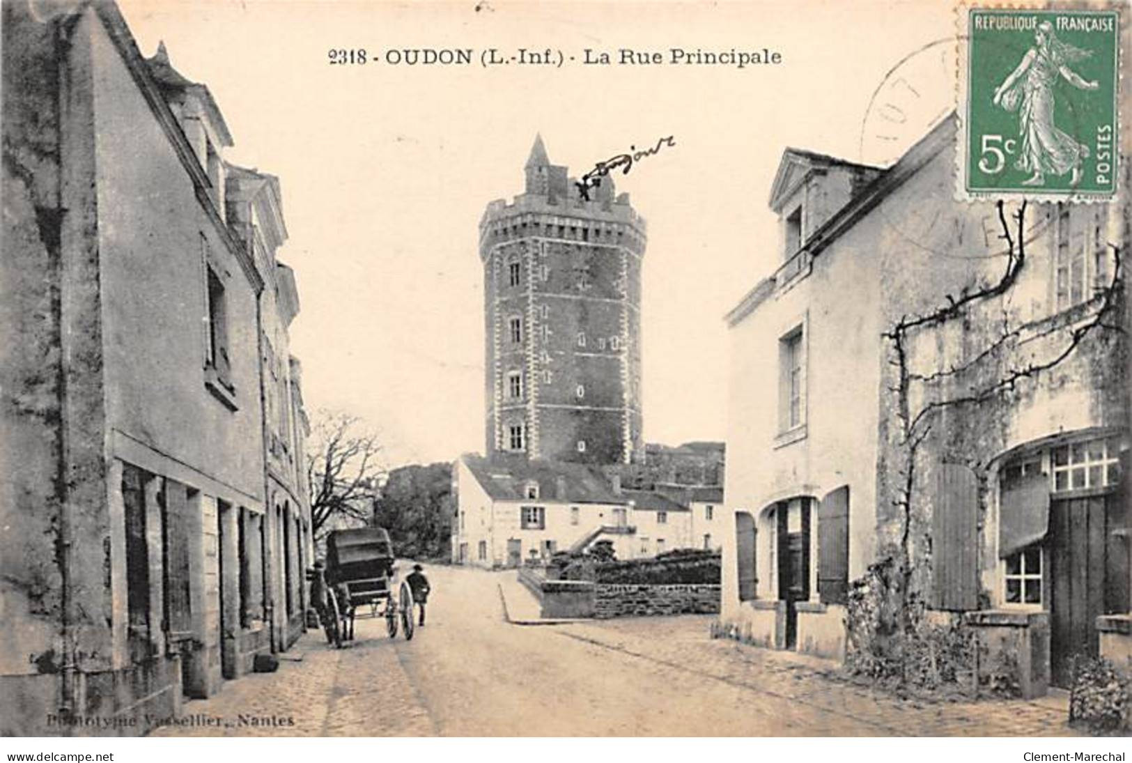 OUDON - La Rue Principale - Très Bon état - Oudon