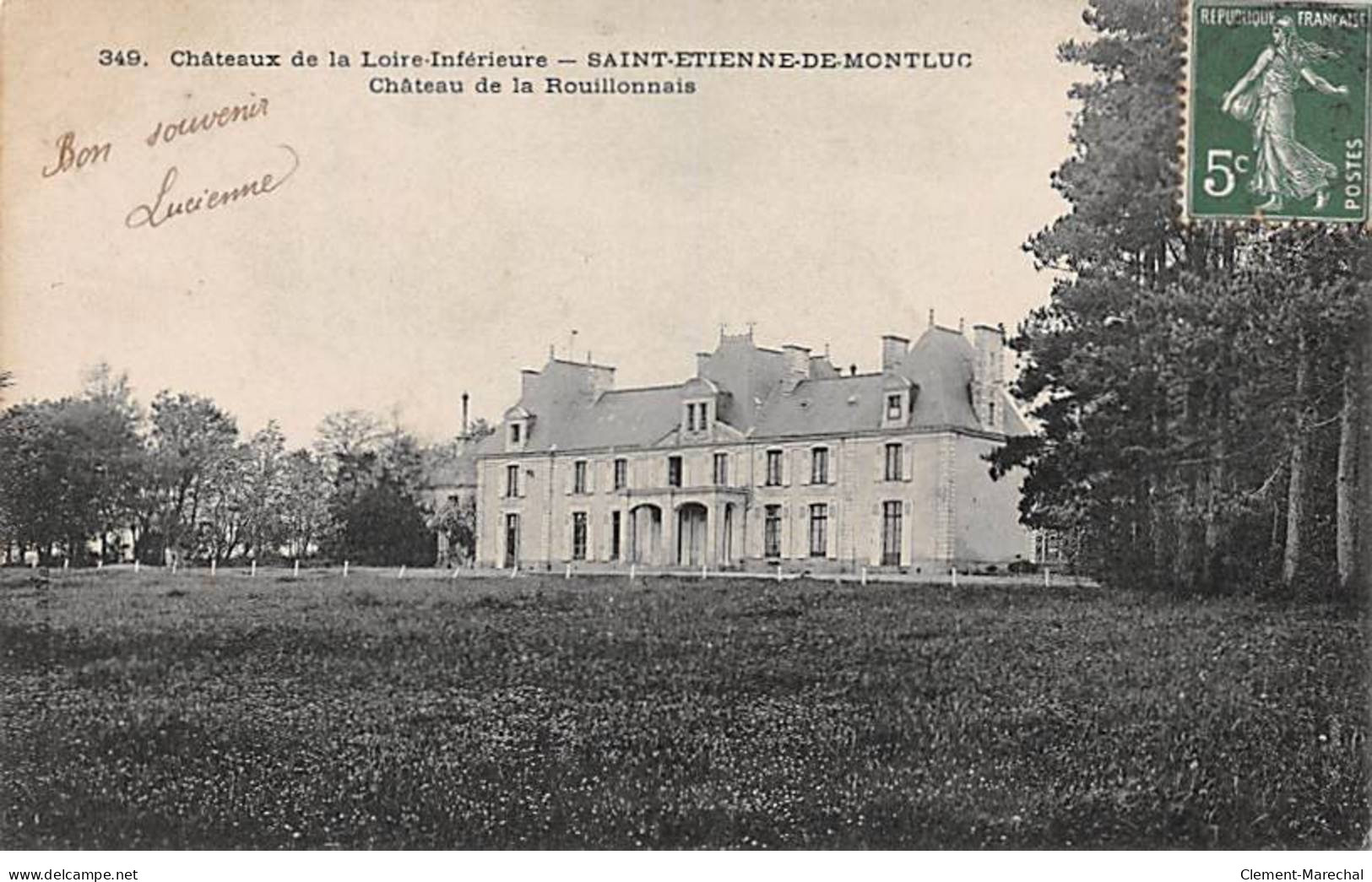 SAINT ETIENNE DE MONTLUC - Château De La Rouillonnais - Très Bon état - Saint Etienne De Montluc