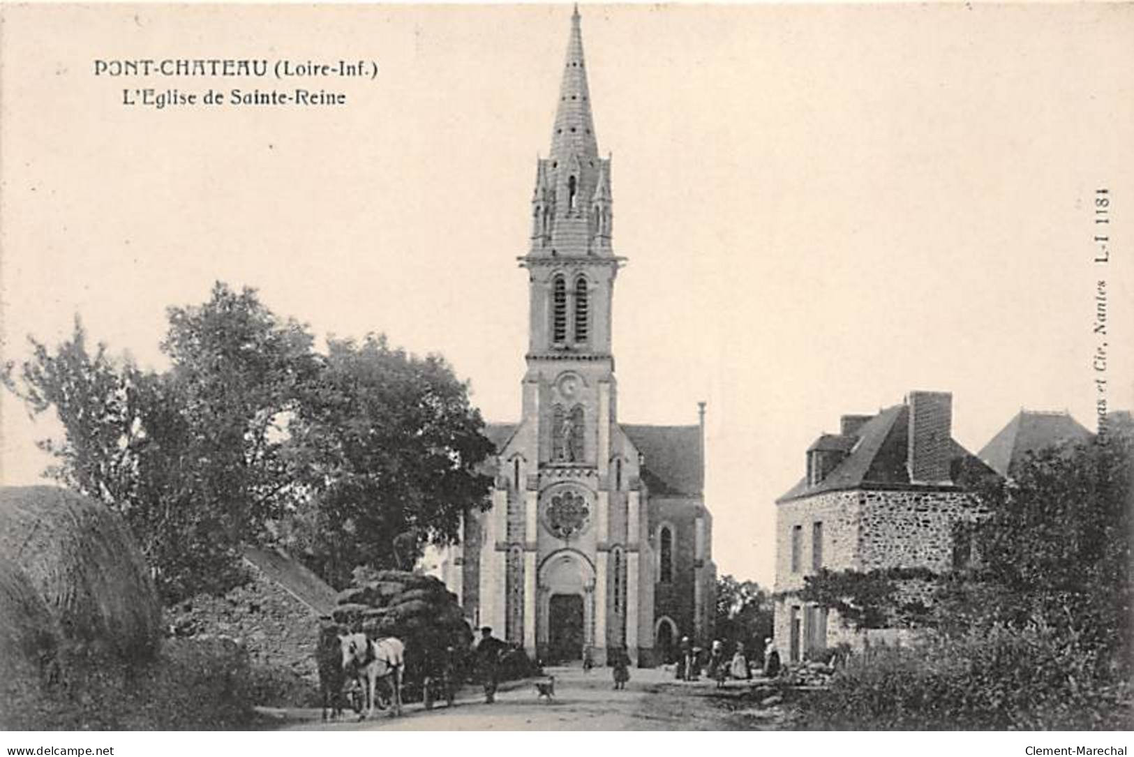 PONTCHATEAU - L'Eglise De Sainte Reine - Très Bon état - Pontchâteau