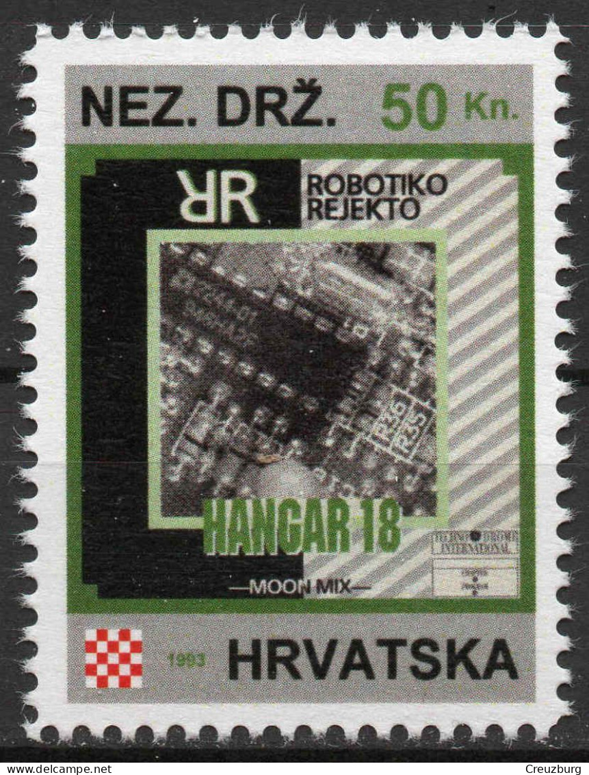 Robotiko Rejekto - Briefmarken Set Aus Kroatien, 16 Marken, 1993. Unabhängiger Staat Kroatien, NDH. - Croatie