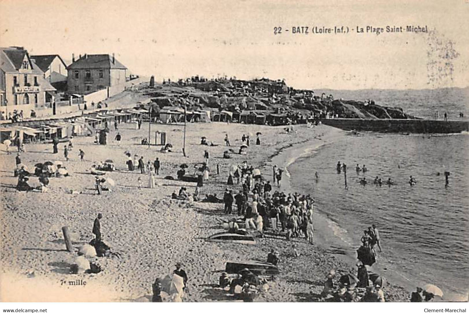 BATZ - La Plage Saint Michel - Très Bon état - Batz-sur-Mer (Bourg De B.)