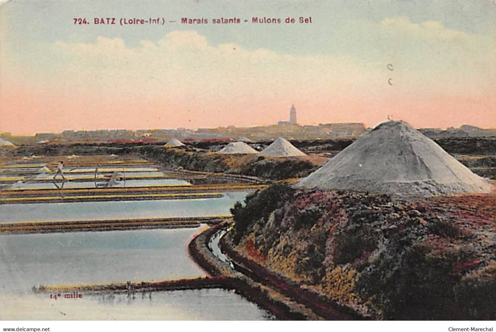 BATZ - Marais Salants - Mulons De Sel - Très Bon état - Batz-sur-Mer (Bourg De B.)