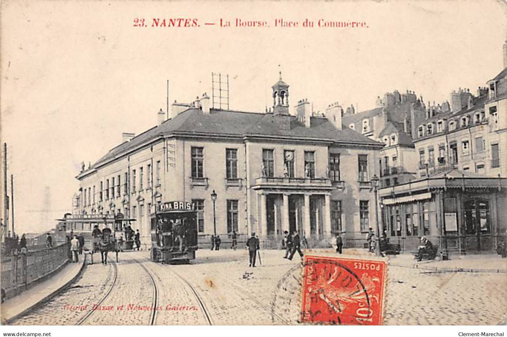 NANTES - La Bourse - Place Du Commerce - Très Bon état - Nantes