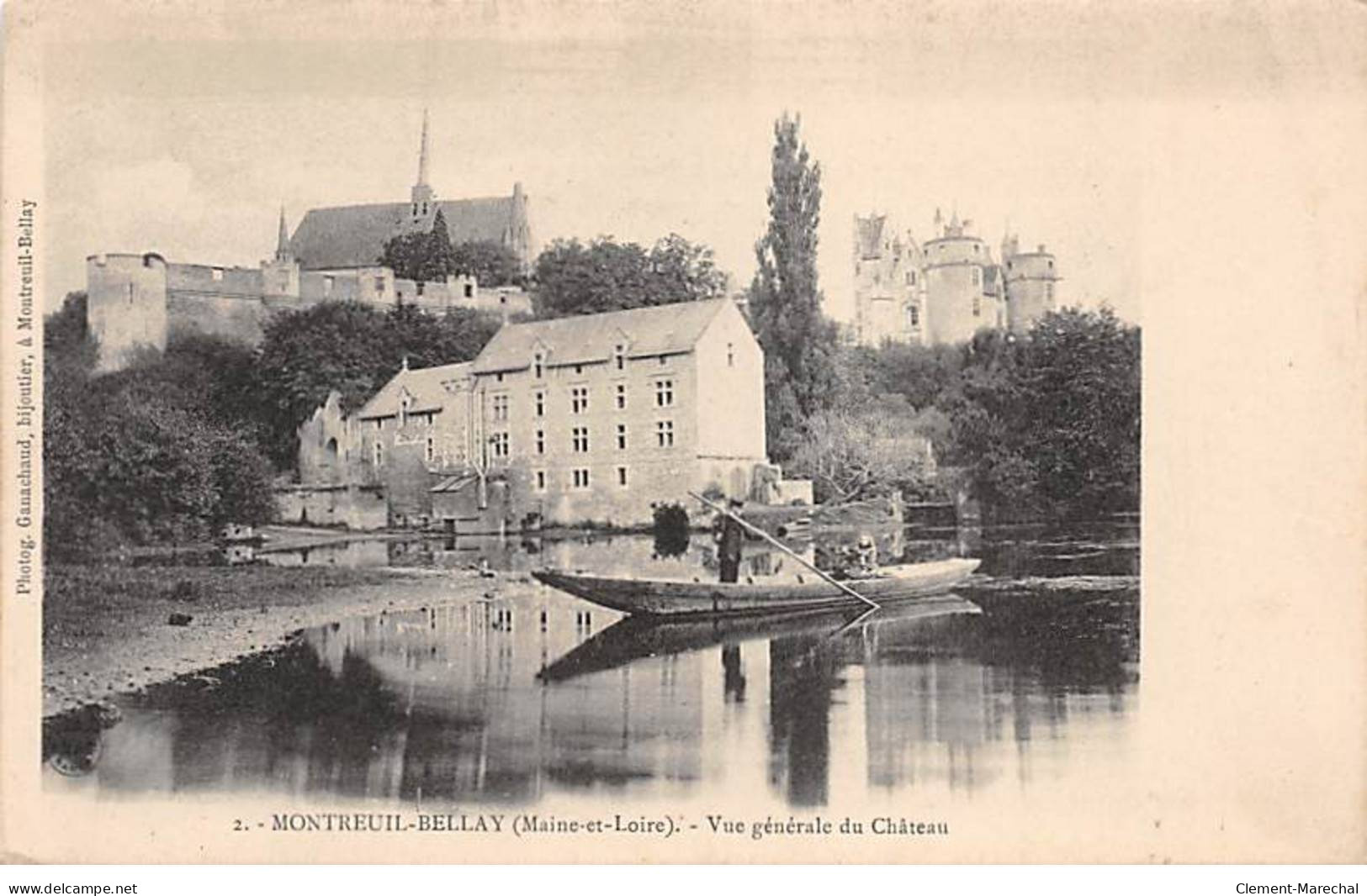 MONTREUIL BELLAY - Vue Générale Du Château - Très Bon état - Montreuil Bellay