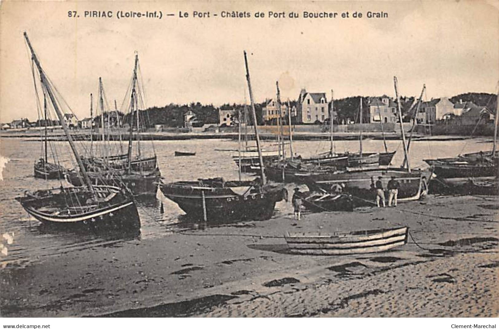 PIRIAC - Le Port - Châlets De Port Du Boucher Et De Grain - Très Bon état - Piriac Sur Mer