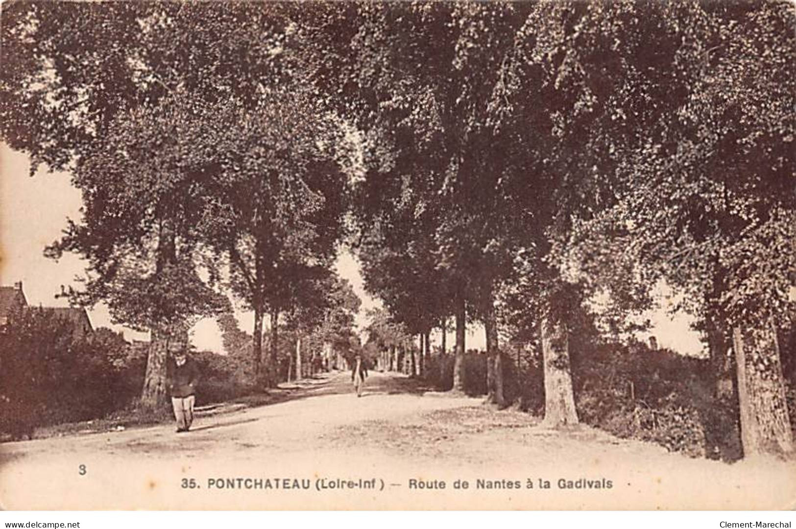 PONTCHATEAU - Route De Nantes à La Gadivals - Très Bon état - Pontchâteau