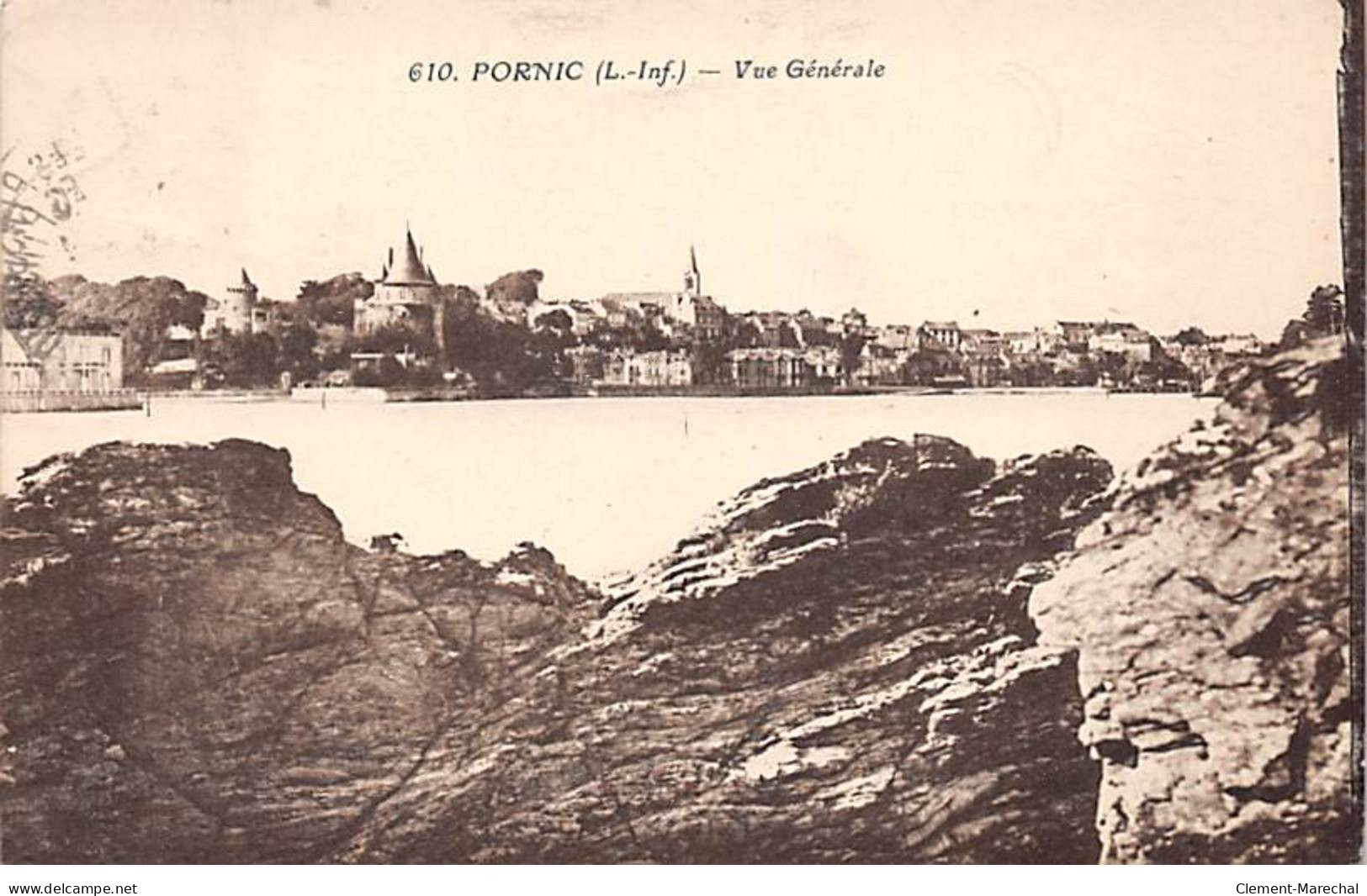 PORNIC - Vue Générale - Très Bon état - Pornic