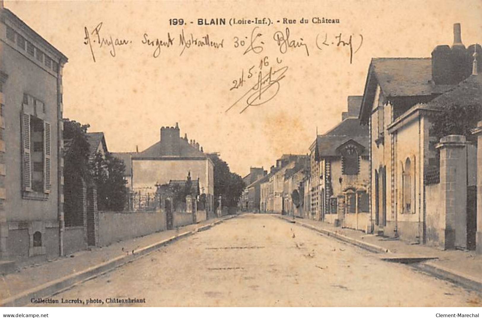 BLAIN - Rue Du Château - Très Bon état - Blain