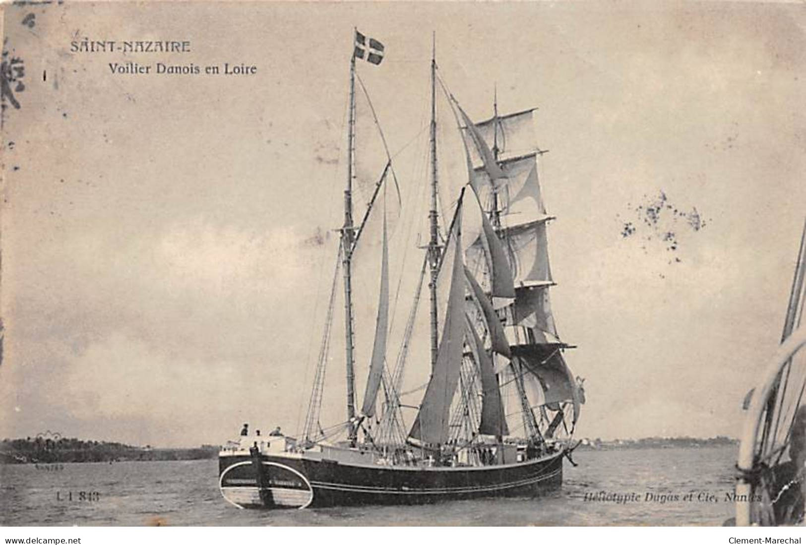 SAINT NAZAIRE - Voilier Danois En Loire - Très Bon état - Saint Nazaire