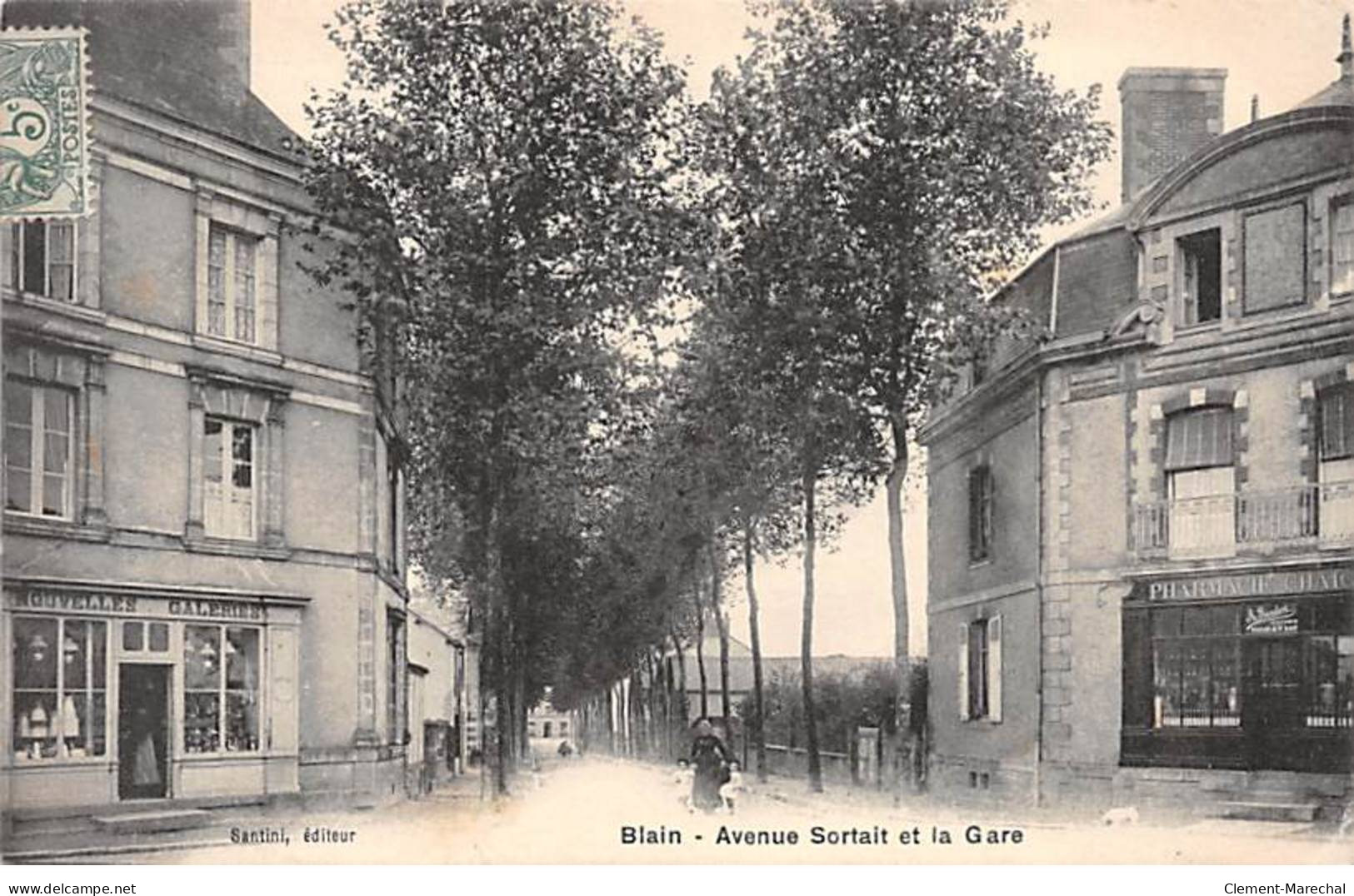 BLAIN - Avenue Sortait Et La Gare - Très Bon état - Blain