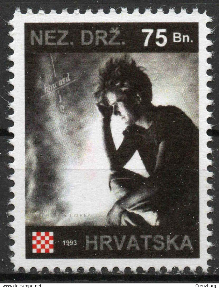 Howard Jones - Briefmarken Set Aus Kroatien, 16 Marken, 1993. Unabhängiger Staat Kroatien, NDH. - Croatie