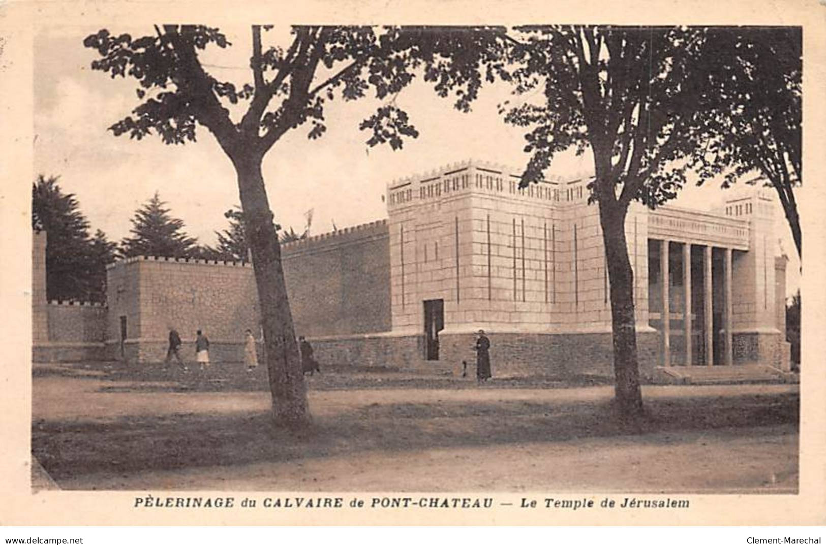 Pèlerinage Du Calvaire De PONTCHATEAU - Le Temple De Jérusalen - état - Pontchâteau
