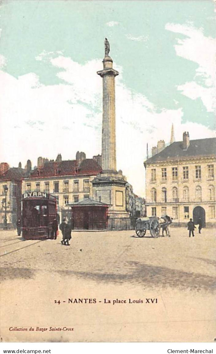 NANTES - La Place Louis XVI - Très Bon état - Nantes