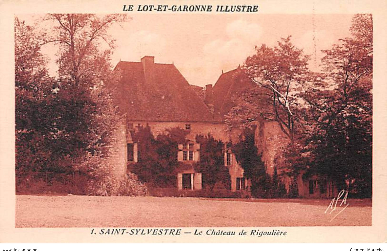 TONNEINS - Le Château De Rigoulière - Très Bon état - Tonneins