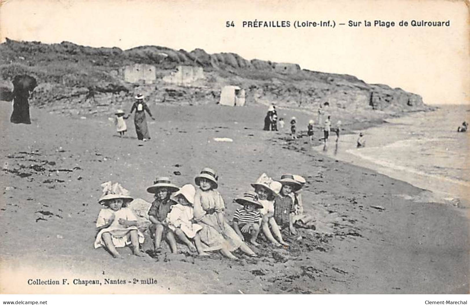 PREFAILLES - Sur La Plage De Quirouard - Très Bon état - Préfailles