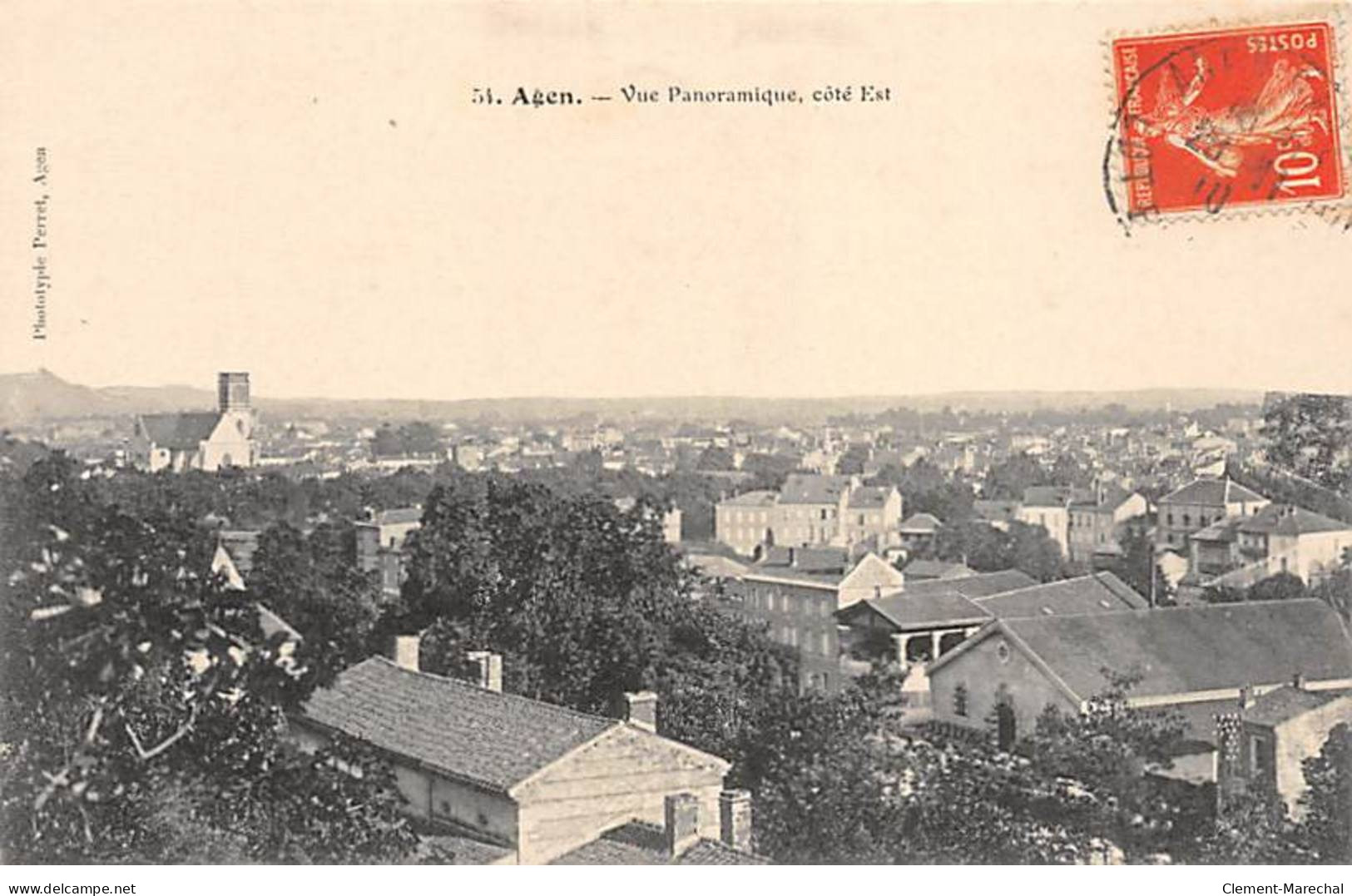 AGEN - Vue Panoramique - Très Bon état - Agen