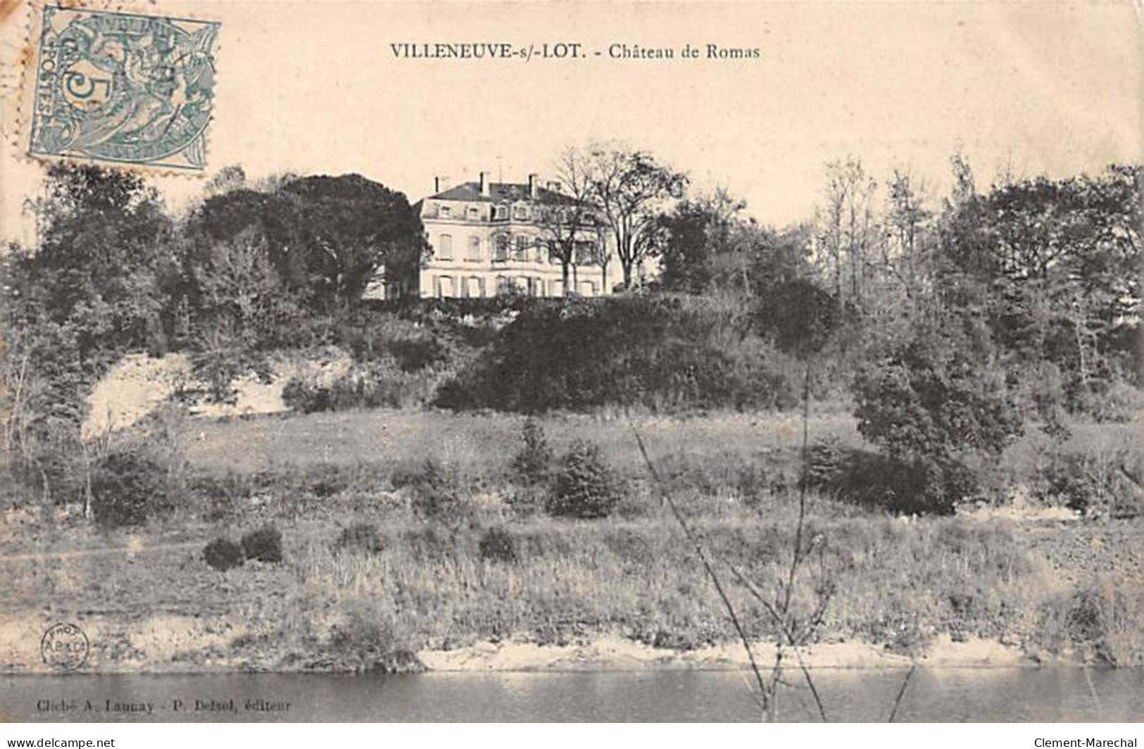 VILLENEUVE SUR LOT - Château De Romas - Très Bon état - Villeneuve Sur Lot