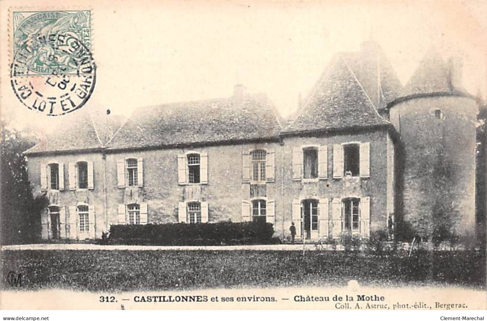 CASTILLONNES Et Ses Environs - Château De La MOTHE - Très Bon état - Sonstige & Ohne Zuordnung