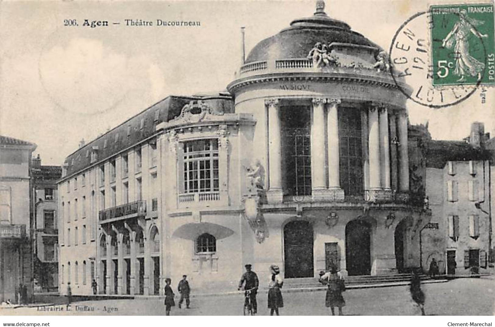AGEN - Théâtre Ducourneau - Très Bon état - Agen