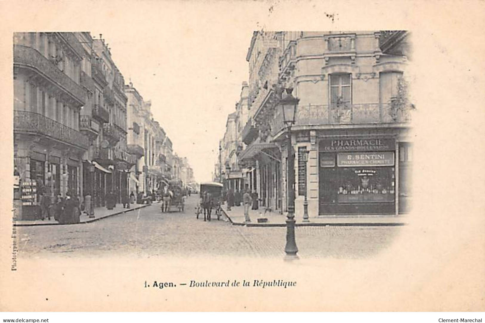 AGEN - Boulevard De La République - Très Bon état - Agen