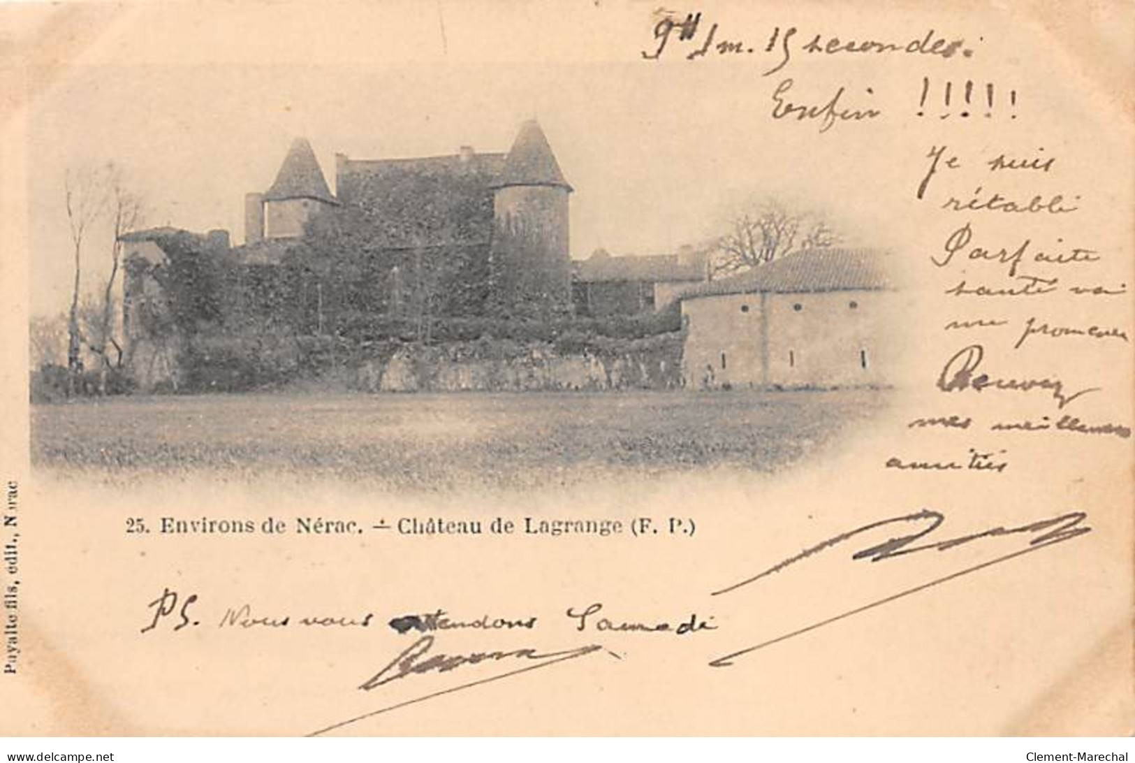 Environs De Nérac - Château De Lagrange - Très Bon état - Autres & Non Classés