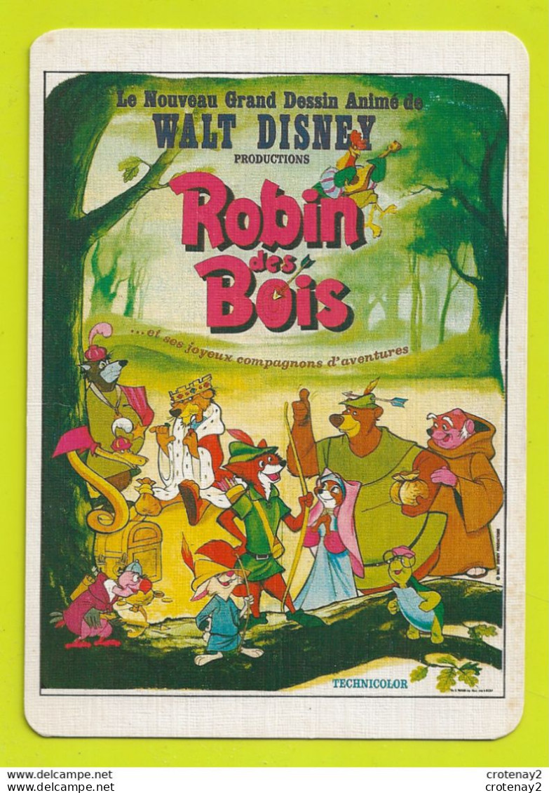 WALT DISNEY Productions N°D420 Les Films Célèbres ROBIN DES BOIS Et Ses Joyeux Compagnons D'aventures - Sonstige & Ohne Zuordnung