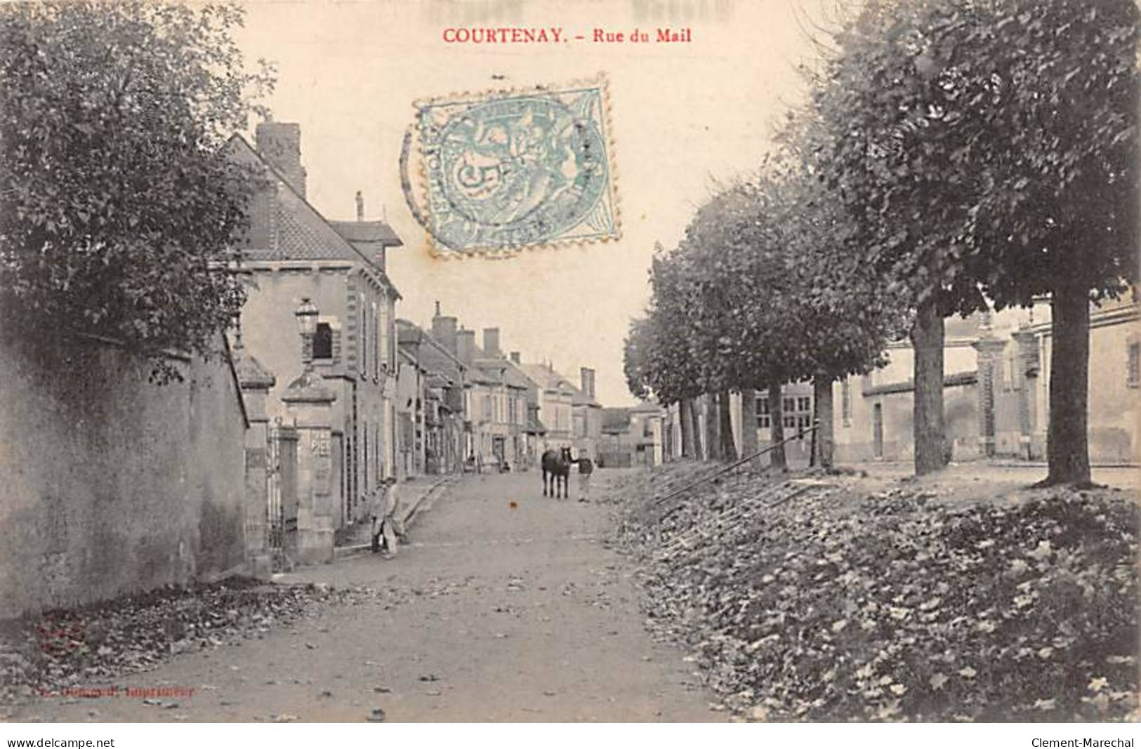 COURTENAY - Rue Du Mail - Très Bon état - Courtenay