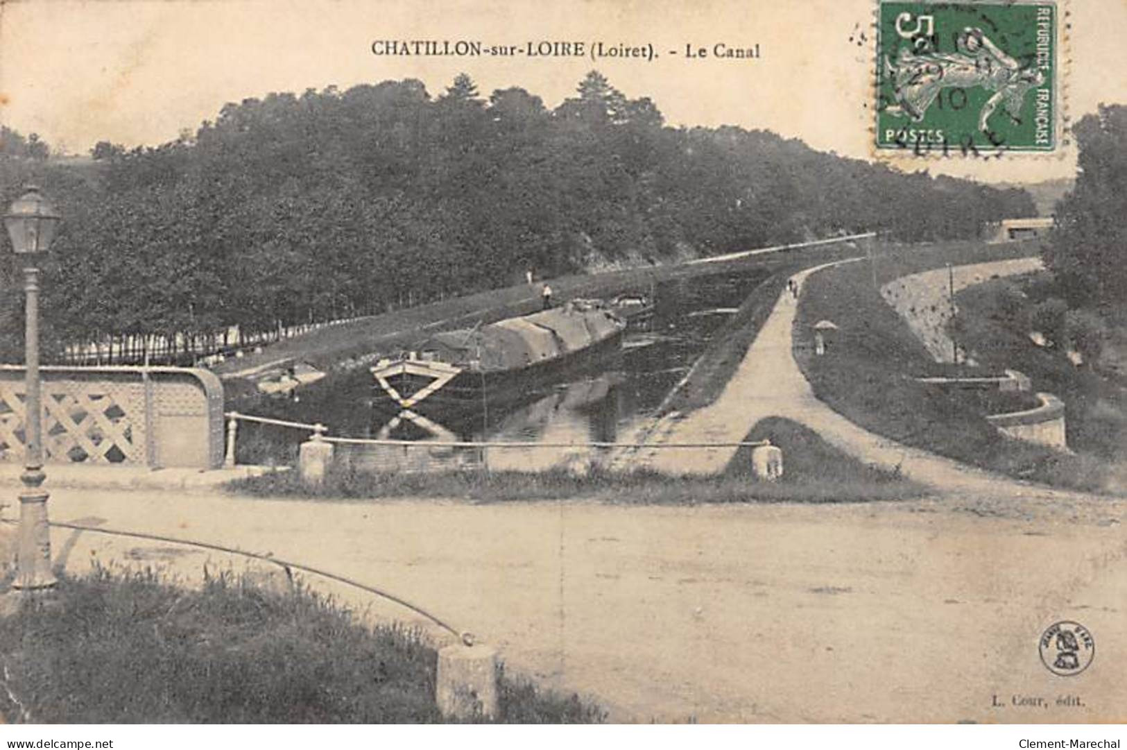 CHATILLON SUR LOIRE - Le Canal - Très Bon état - Chatillon Sur Loire