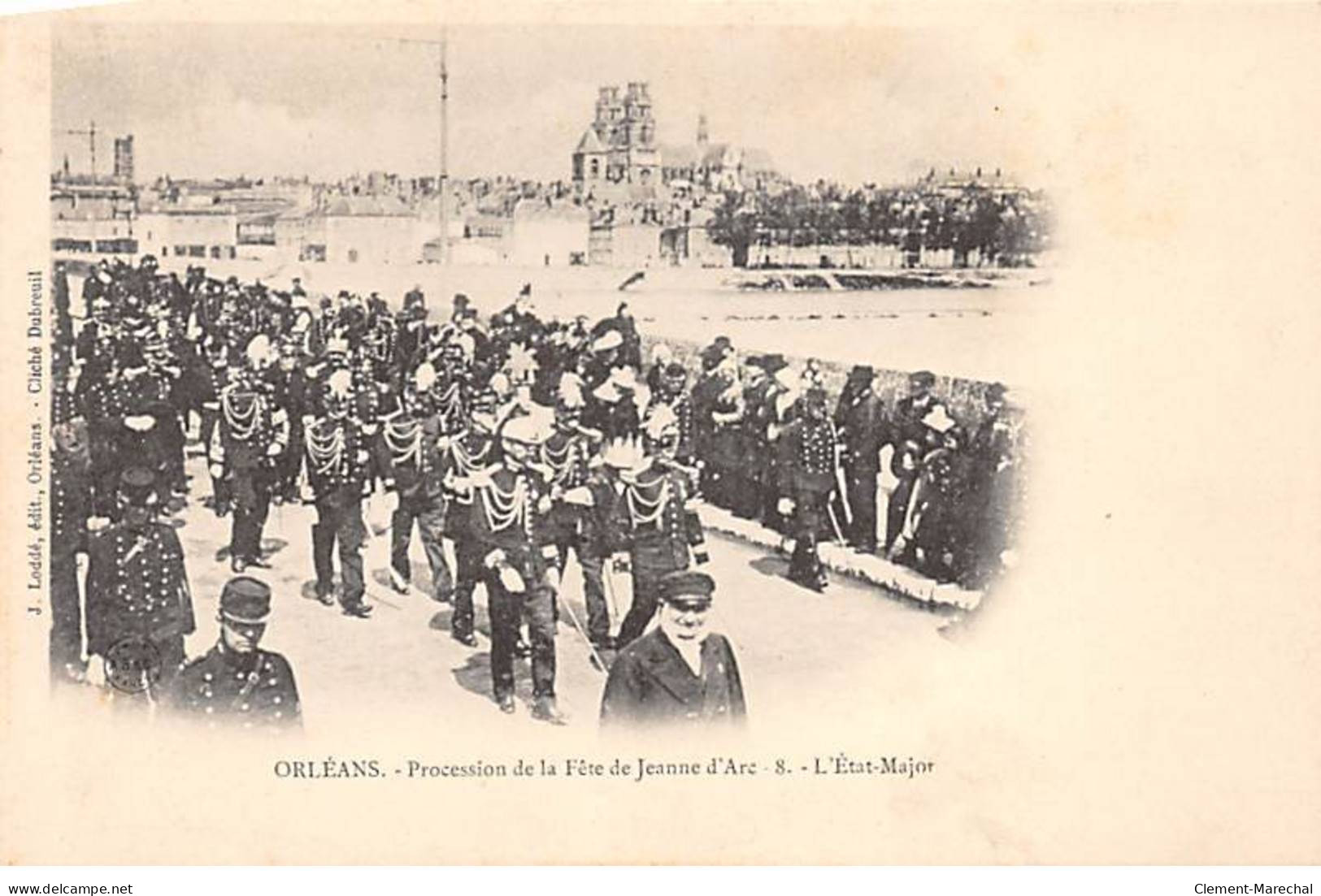 ORLEANS - Procession De La Fête De Jeanne D'Arc - L'Etat Major - Très Bon état - Orleans