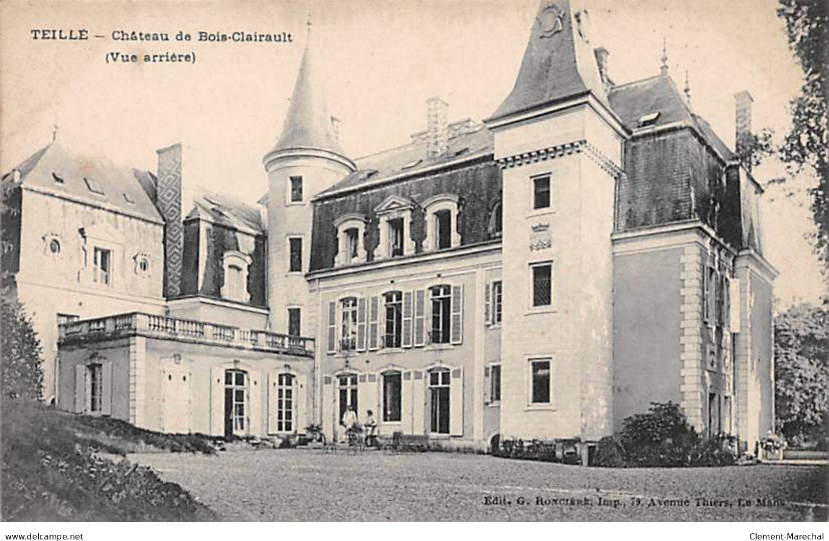 TEILLE - Château De Bois Clairault - Très Bon état - Sonstige & Ohne Zuordnung