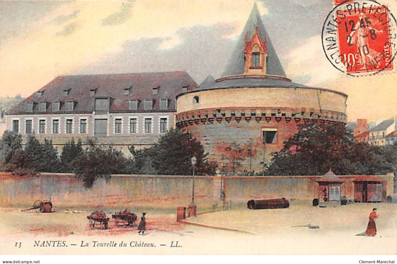 NANTES - La Tourelle Du Château - Très Bon état - Nantes