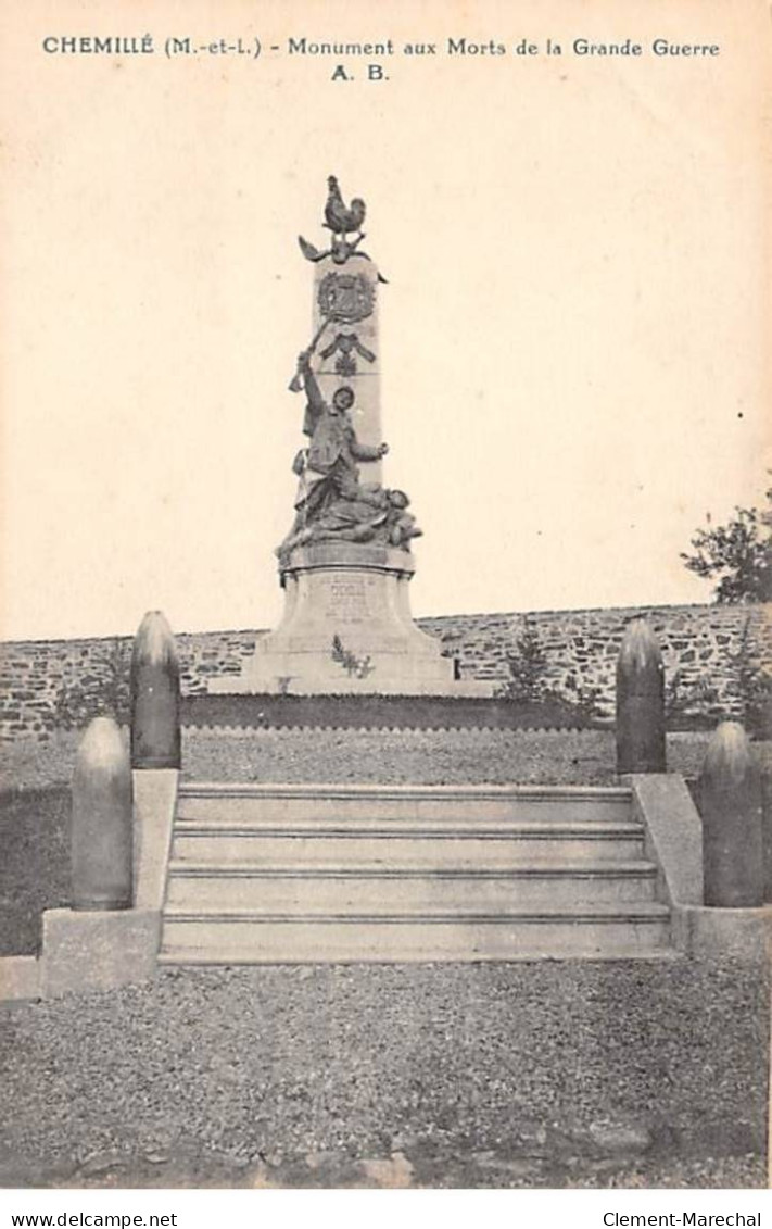 CHEMILLE - Monument Aux Morts - Très Bon état - Chemille