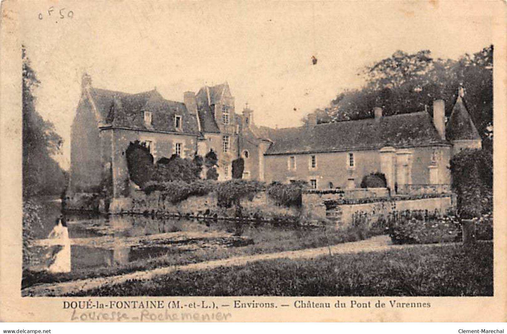 DOUE LA FONTAINE - Château Du Pont De Varennes - état - Doue La Fontaine