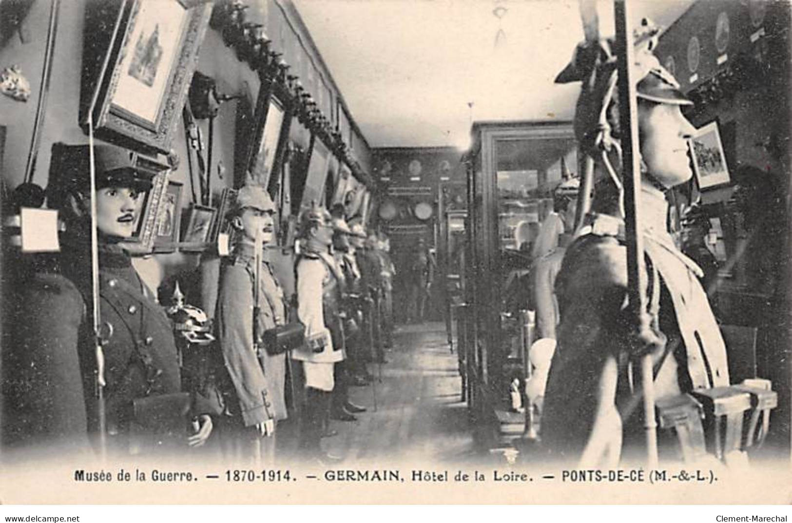PONTS DE CE - Musée De La Guerre - GERMAIN, Hôtel De La Loire - Très Bon état - Les Ponts De Ce