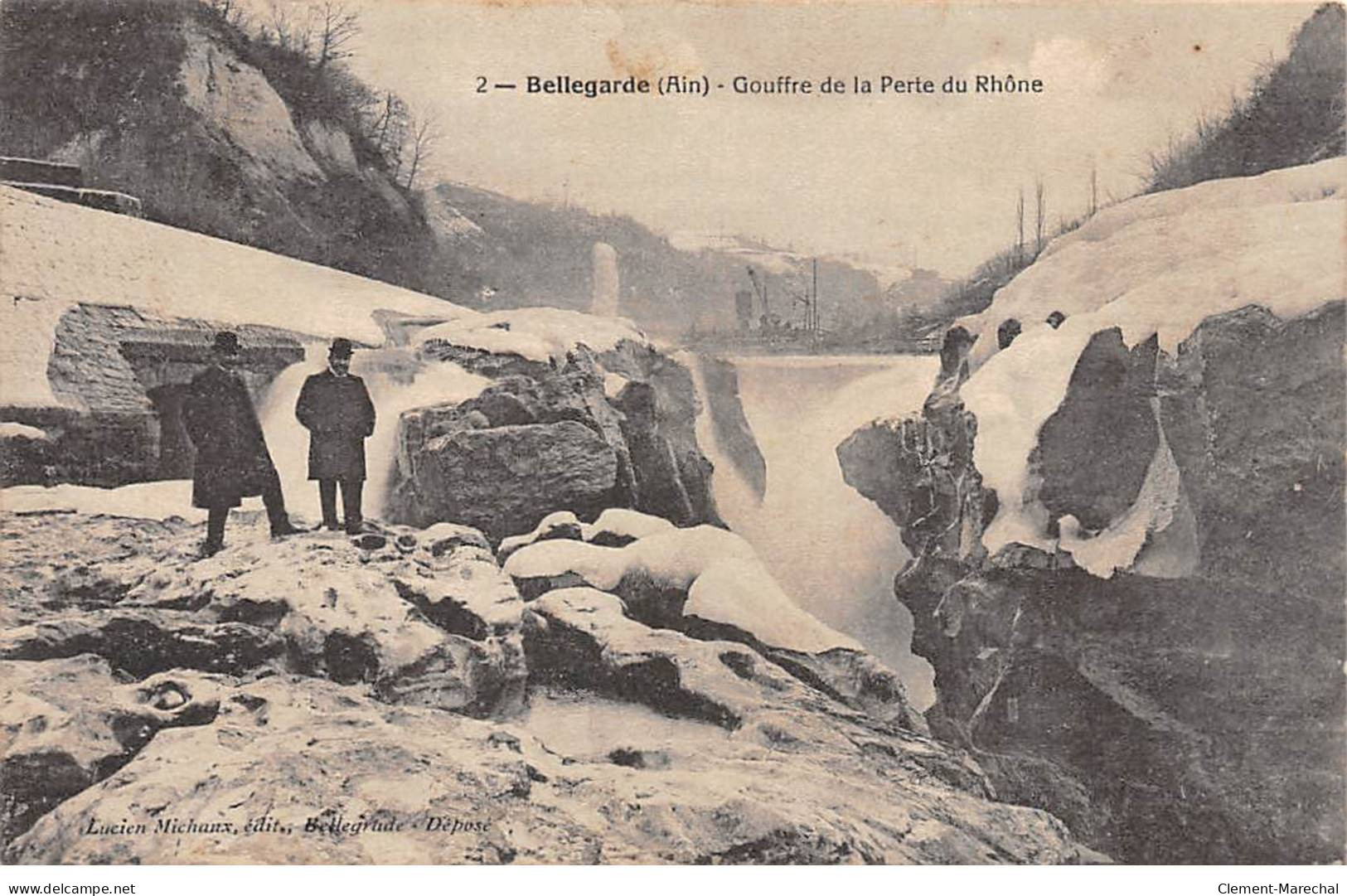 BELLEGARDE - Gouffre De La Perte Du Rhône - Très Bon état - Bellegarde-sur-Valserine