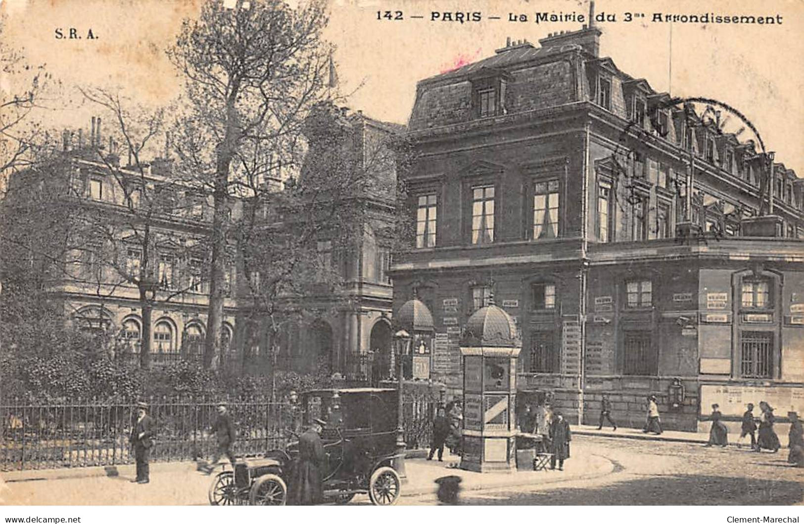 PARIS - La Mairie Du 3e Arrondissement - Très Bon état - Arrondissement: 03