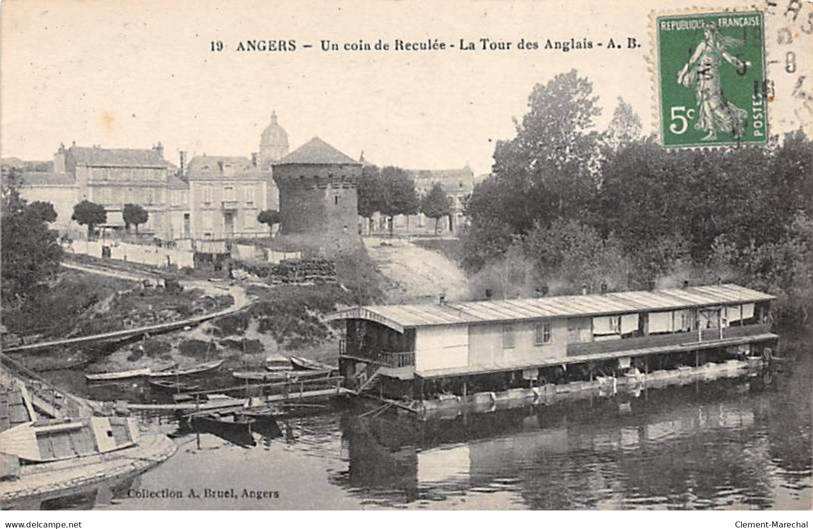 ANGERS - Un Coin De Reculée - La Tour Des Anglais - Très Bon état - Angers